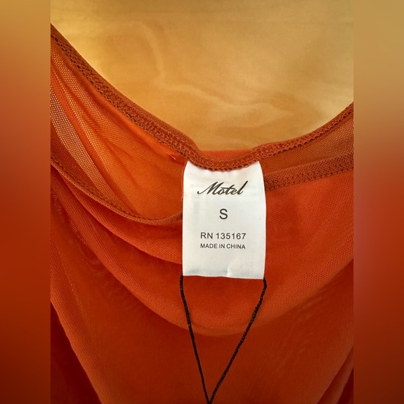 NWT Motel Rocks Mena Skirt in Copper - Picture 9 of 11